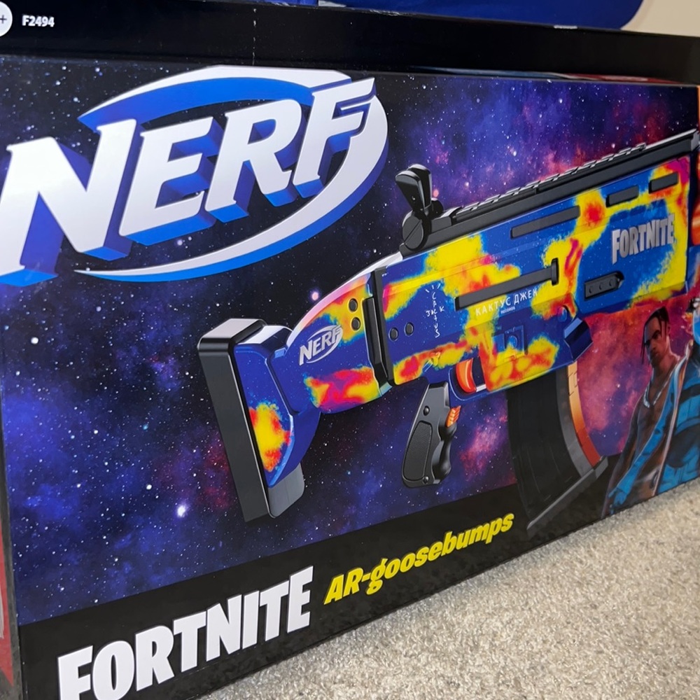 Travis Scott Fortnite Nerf Dart Blaster
